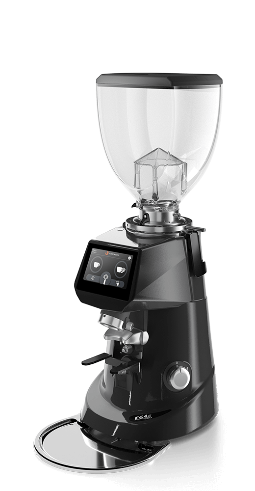Кофемолка F64 E PRO Glossy Black  Dark-T Edition
