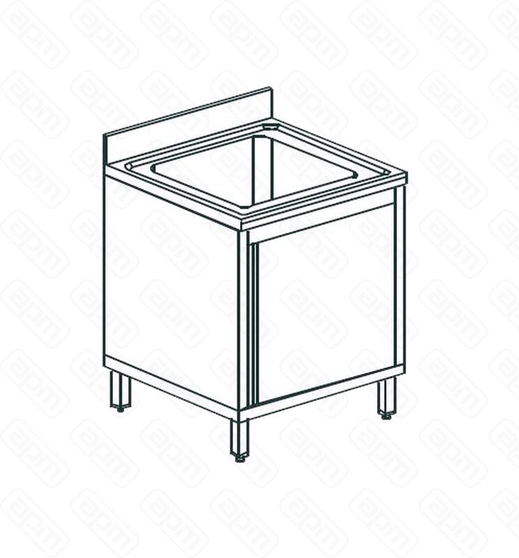 ВАННА МОЕЧНАЯ APACH CHEF LINE LS87-65HD