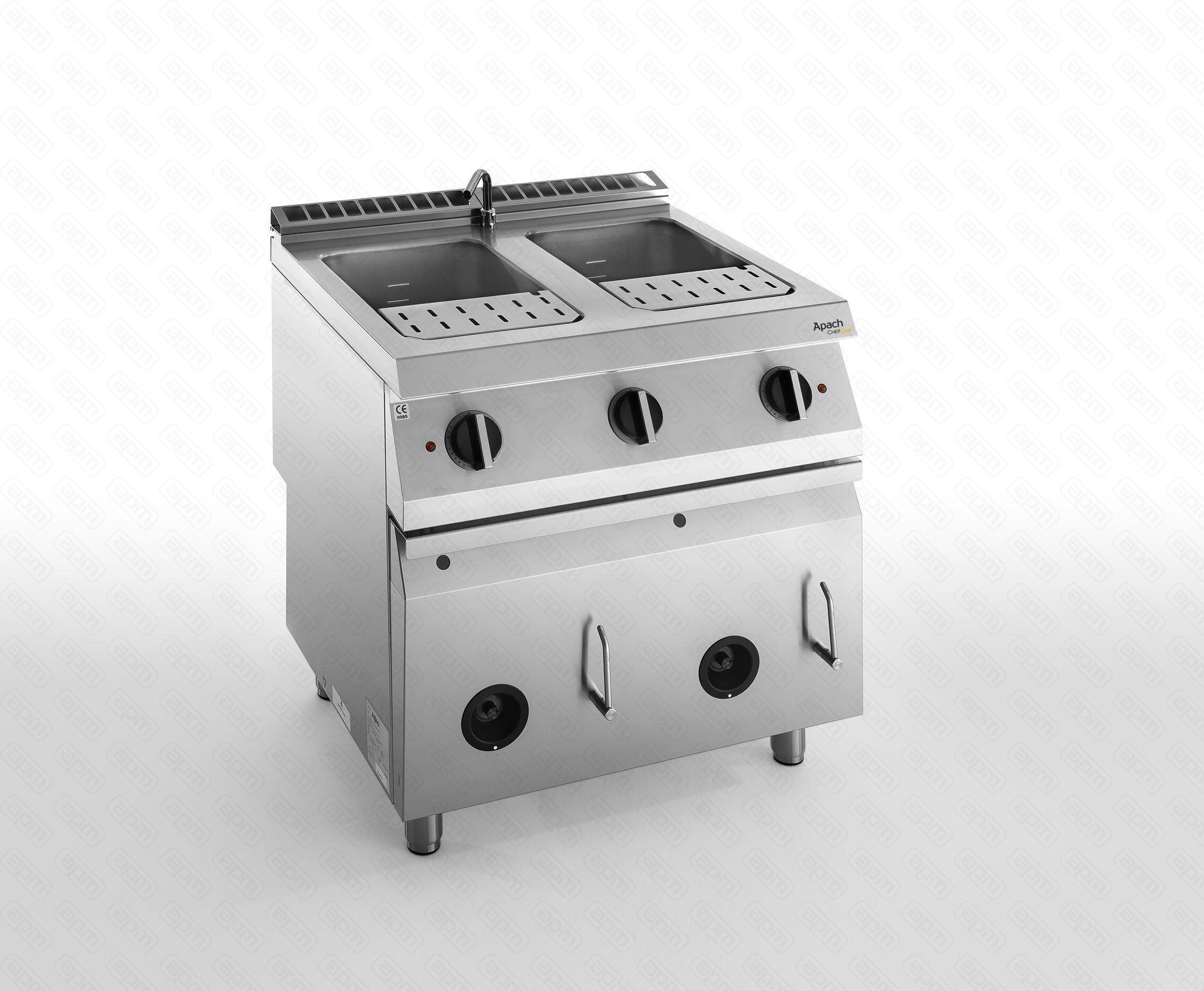 МАКАРОНОВАРКА ГАЗОВАЯ 900 СЕРИИ APACH CHEF LINE SLPCG89MCS