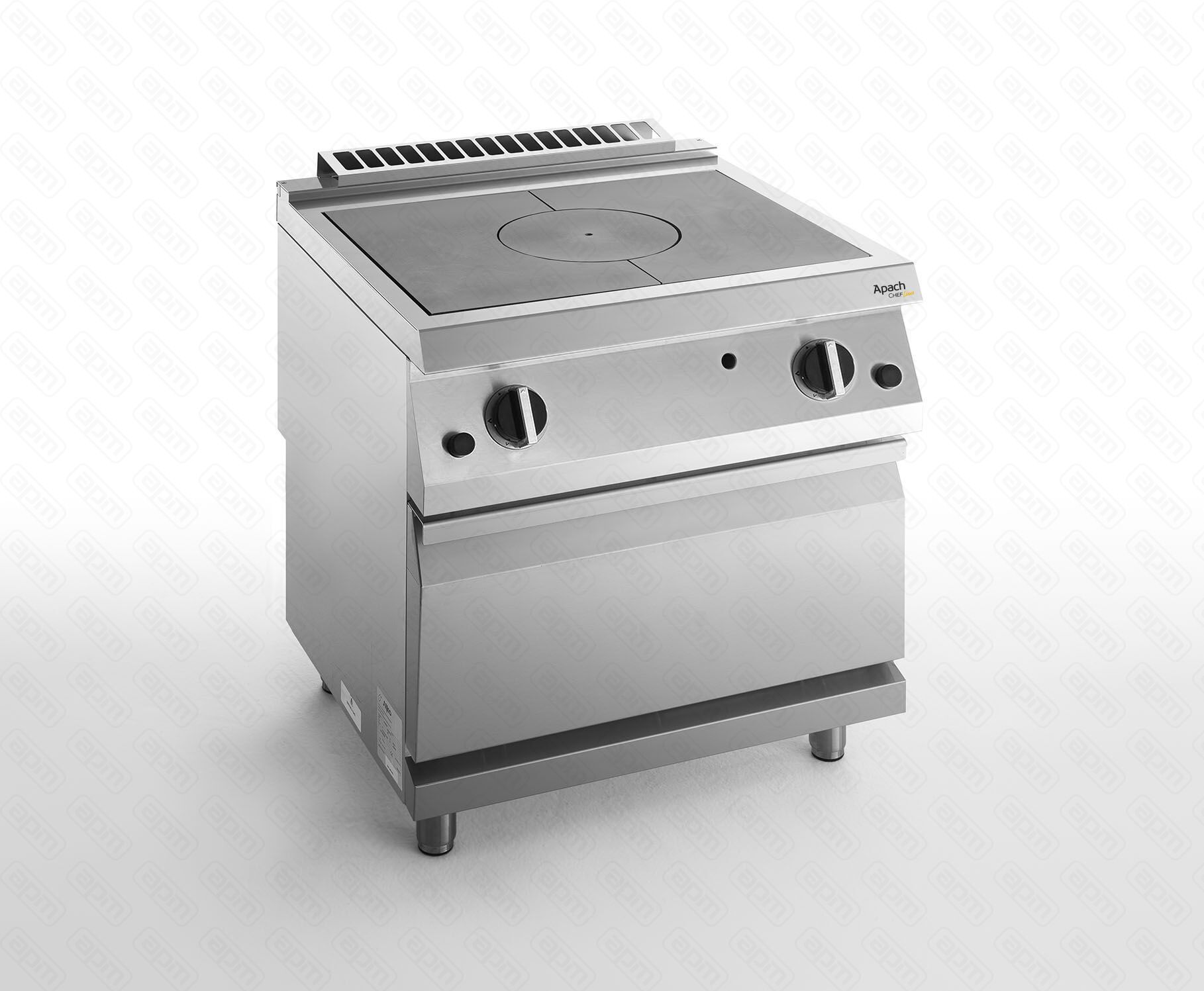 ПЛИТА СО СПЛОШНОЙ ПОВЕРХНОСТЬЮ ГАЗОВАЯ 900 СЕРИИ APACH CHEF LINE SLRSTG89FG