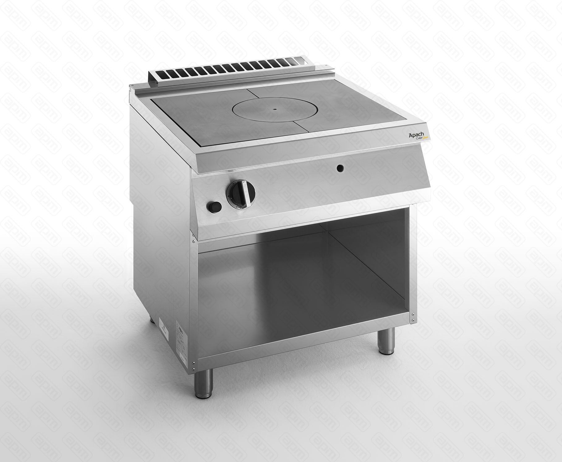 ПЛИТА СО СПЛОШНОЙ ПОВЕРХНОСТЬЮ ГАЗОВАЯ 900 СЕРИИ APACH CHEF LINE SLRSTG89OS