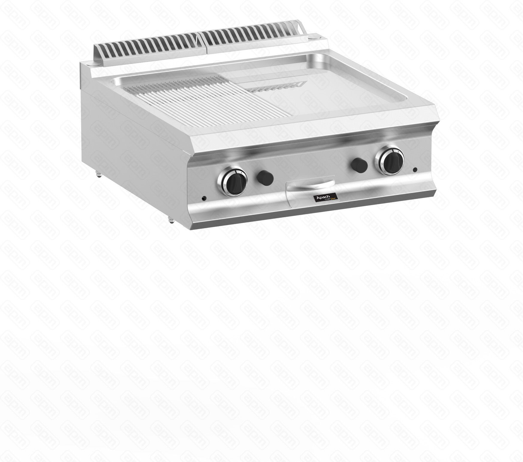 ПОВЕРХНОСТЬ ЖАРОЧНАЯ ГАЗОВАЯ 900 СЕРИИ APACH CHEF LINE GLFTG89LRCP