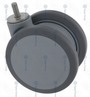 КОЛЕСО ПОВОРОТНОЕ ДЛЯ RATIONAL 6060101  6074680P