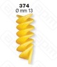 ФОРМА LA MONFERRINA ДЛЯ P3 FUSILLI 2 PRINCIPI 13 ММ 374 БРОНЗА